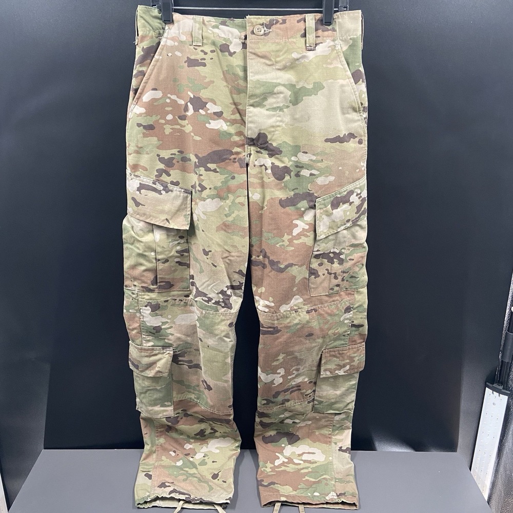 Combat Camo Insect‎ Shield Repellent Apparel Cargo Pants Mens Small Long 35"